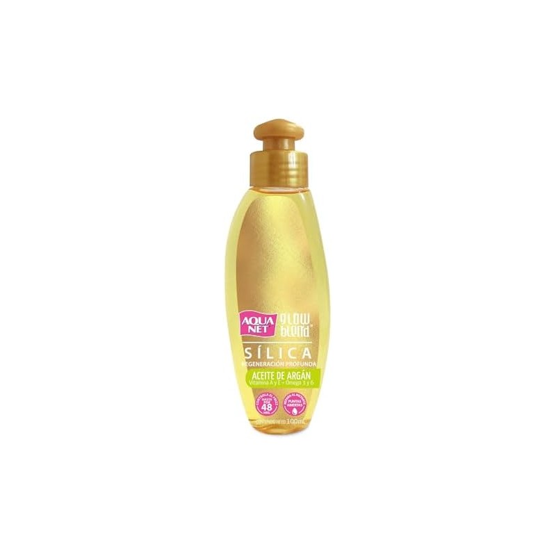 Aqua Net® Sílica para cabello Glow Blend aceite de argán