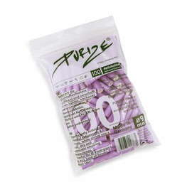 PURIZE Regular Size 9 mm (8.3 mm) Activated Carbon Filters Lilac Pack of 200