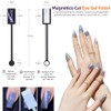 Kit cat eye gel polish,6 Brillo colores Esmalte ojo de