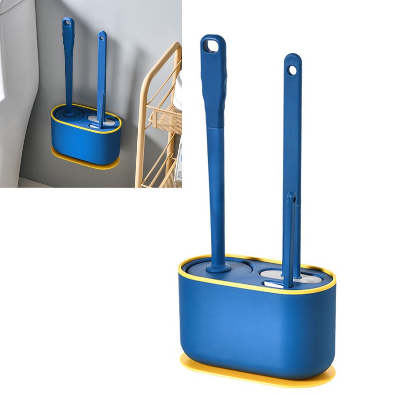 Toilet Brush and Holder Set for Bathroom Toilet Bowl Brush