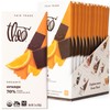 Theo Chocolate Orange Organic Dark Chocolate Bar, 70% Cacao, 12