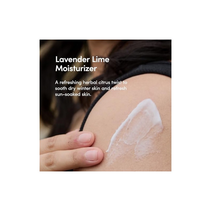LATHER Lavender Lime Moisturizer 8oz by LATHER