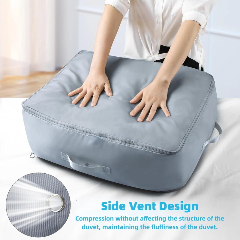 Zjyufy Pack of 3 Ultra Space-Saving Self-Compression Organiser, Space-saving Compressing