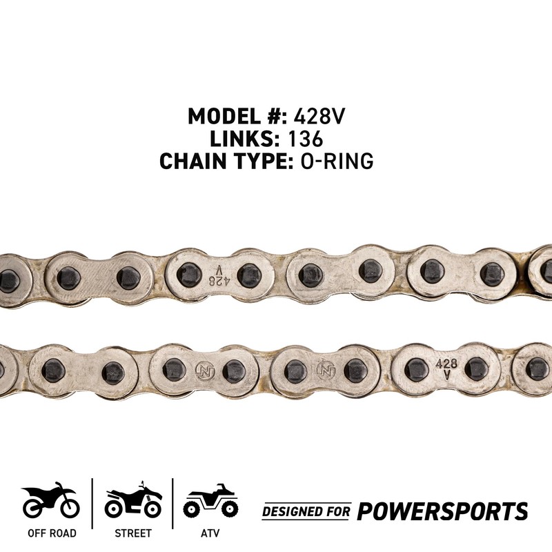 NICHE Drive Sprocket Chain Combo for Yamaha Raptor Grizzly 90