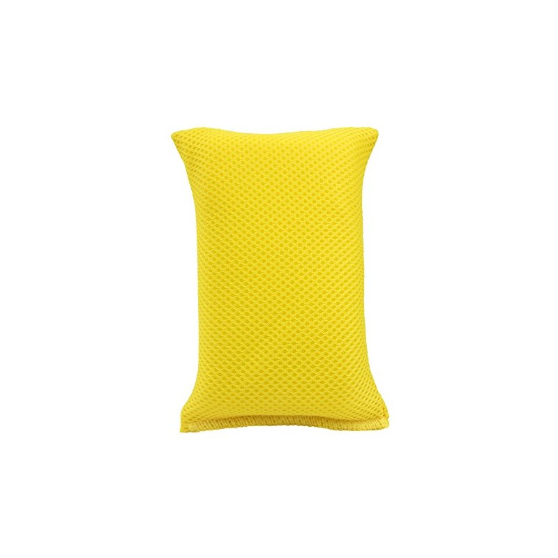 Detailer's Choice 9-24M8 Microfiber Scrub Sponge,Yellow