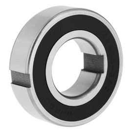 QANYEGN Dual Keyway Freewheel Bearing, Roller Bearing, One Way Clutch Bearing, Carbon Steel, Ideal for Industrial & Automotive Applications