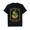 Off to Commit Tom Foolery Weirdcore Frog Wizard Shirt Kids