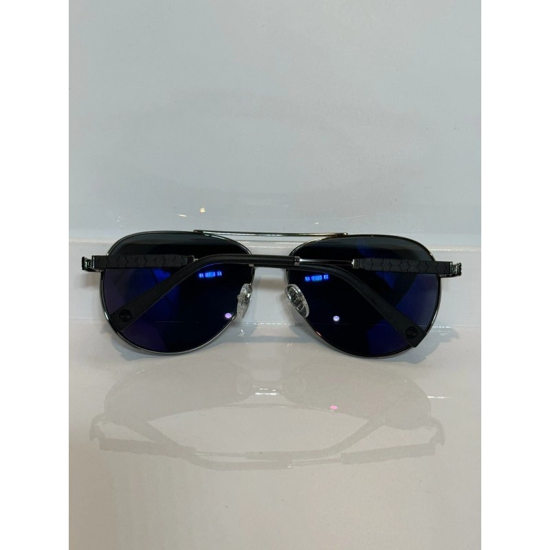 Timberland NIB Timberland 9282 06D Gunmetal Aviator Unisex Sunglasses 61mm