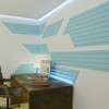 HEXIMO Slat Wall (0.46 m²) Made of XPS - Slats