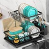 MERRYBOX Dish Drying Rack Large Capacity 2 Tier Dish Drying