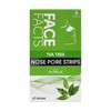2x 6 Face Facts Tea Tree Nose Pore Strips –