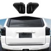 amayum Smoked Black Tail Light Lamp Cover Rear Light Trim