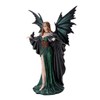 Pacific Giftware The Enchantress Dark Fairy Figurine with Black Raven