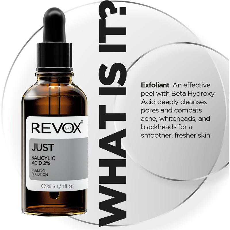 REVOX B77 JUST ACIDO SALICILICO EXFOLIANTE 30ML