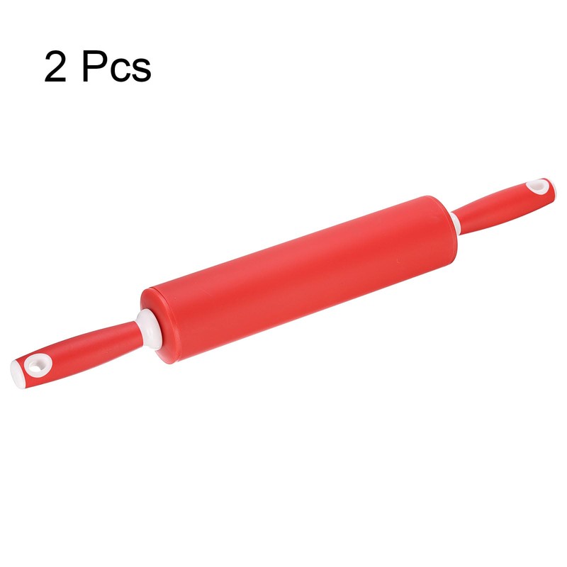 HARFINGTON Silicone Rolling Pins for Baking 20.5 Inch Non-Stick Silicone