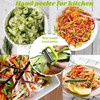 3-in-1 Multifunction Peeler with Rotatable Blades Stainless Steel Ergonomic Handle