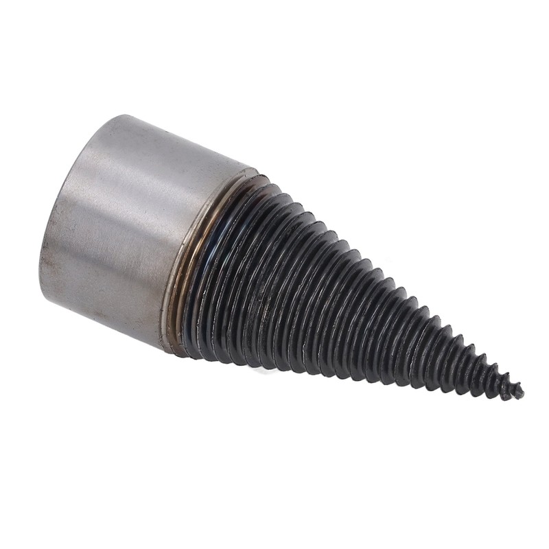 Firewood Bit Ti Coating Carbon Steel Efficient Cutting Wood Splitter
