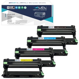 LCL Compatible DR223CL Drum Unit Replacement for Brother DR-223 DR223 DR-223CL Compatible with HL-L3210CW HL-L3230CDW HL-L3290CDW HL-L3270CDW Printer for Black or Cyan or Magenta or Yellow (4-Pack)