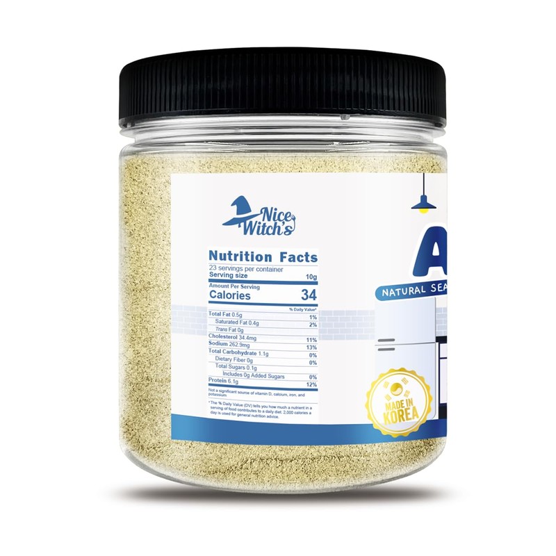 NICE WITCH'S Korean 100% Pure Natural Seasoning Use anchovy powder