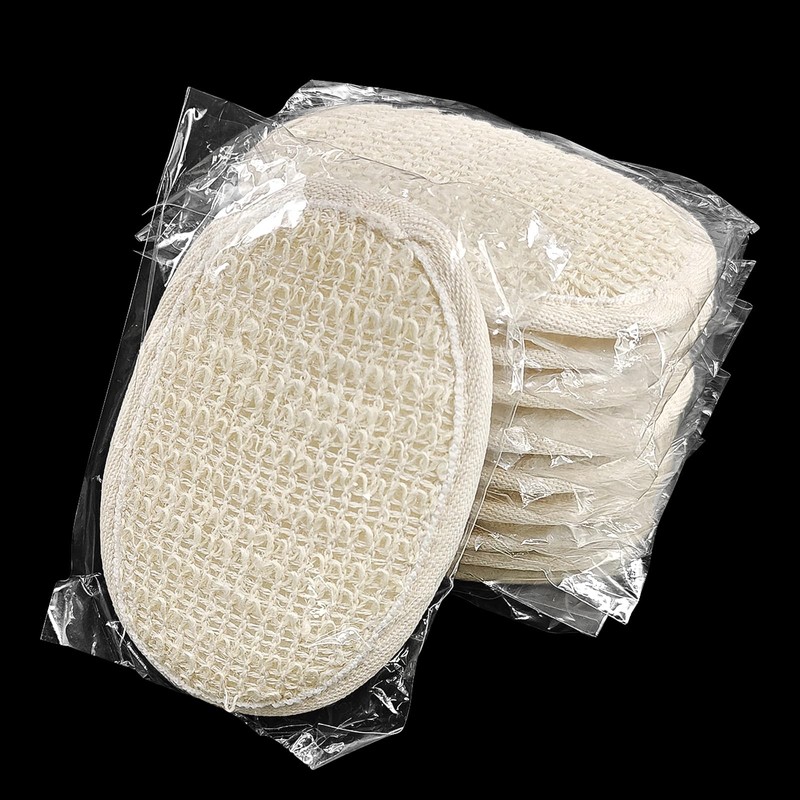 (20 Pack) Kheoxusa Loofah Individually Wrapped,Individually Wrapped Loofahs,Individually Wrapped Exfoliating