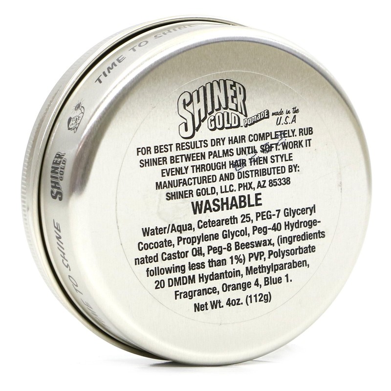 Shiner Gold Psycho Hold Pomade | Extreme Hold | High