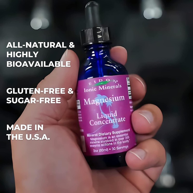 Eidon Ionic Minerals Liquid Magnesium Concentrate - Ionic Magnesium Drops