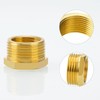 nutmanel Reducer Reducer 3/4 to 1/2 Inch Brass Pipe Connection