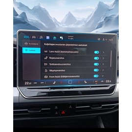 YEE PIN Compatible with 2025 Golf Screen Protector for 2025 VW Golf Accessories Screen Protector for 2025 VW Golf R/GTI 12.9" Touch-screen Display Nano Film Scratch Resistant 2 Pack