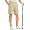 Rdruko Men's Golf Shorts 10" Stretch Quick Dry Lightweight Casual