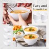 Tioncy 50 Pcs Small Bowls Bulk 10 oz Unbreakable Dessert