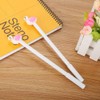 BE-TOOL 10 Pcs White Cartoon Flamingo Gel Ink Pen with