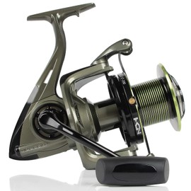 HPLIFE Surf Spinning Reel, 8000/10000/12000 Saltwater Offshore Fishing Reel Long Casting 12+1 Stainless BB Ultra Smooth, 4.7:1 High Speed Gear Ratio, 70LBS Max Drag Power Sea Fishing (HP-KC-GN, 12000)
