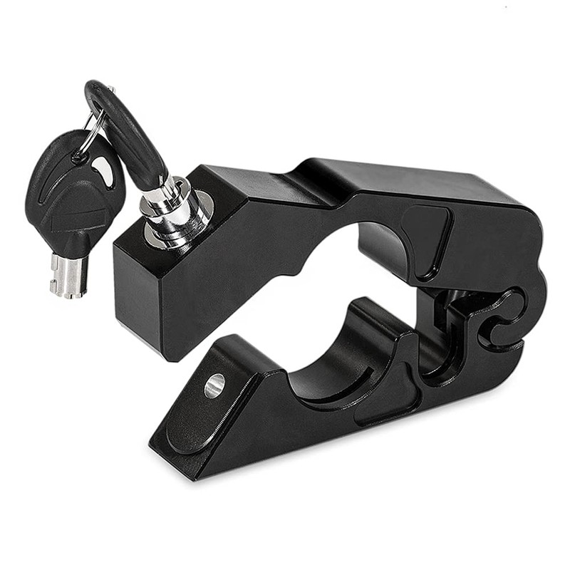 bravedog Motorcycle Lock Universal Motorcycle Handle Throttle Grip Security Lock