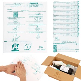 WOWOSS 8 Pack 16"x14" Expanding Packing Foam, Expanding Foam for PC/Electronic Components/Equipment/Fragile Items, Rapid Expansion, Stable & Secure, Easy to Use - Essential for Moving