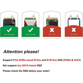 AYMBH M.2 NVMe SSD Adapter for MacBook Air & Pro Retina 2013-2017, 12+16pin M.2 NGFF M-Key SSD Converter, High-Performance Upgrade Kit for Mac Models A1465, A1466, A1502, A1398, Supports macOS 10.13+