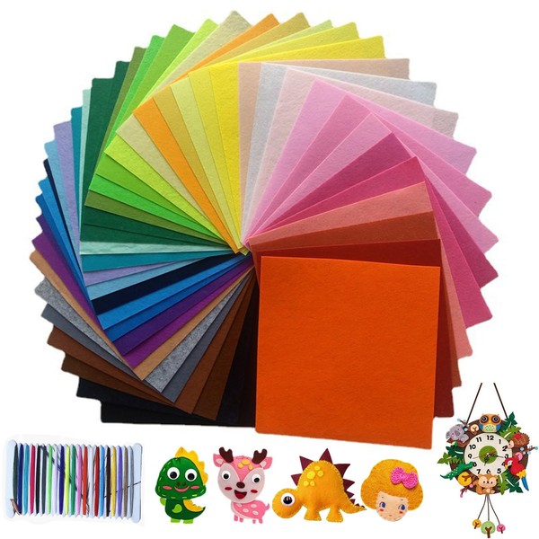 BOBISHE Felt 40 Colours Craft Felt 30 x 20 cm