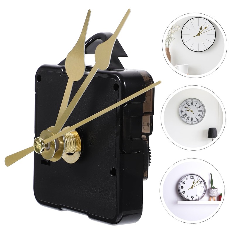 Operitacx DIY Clock Mechanism with Replaceable Hands Silent Non Ticking