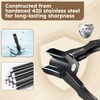 German Nail Clippers for Men Women with Catcher, Toenail Clippers