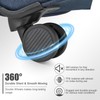 Kono Small Carry On 22x14x9 Softside Airline Approved Luggage with