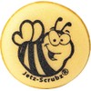 Bee Themed Round Kitchen Scrubber Sponge, Scratch-Free, Odor Resistant, Dishwasher