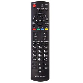 ALLIMITY N2QAYB000570 Remote Control Replacement for Panasonic Plasma TV N2QAYB000570 TC-32LX34 TC-32LX44S TC-60PS34 TC-60PS34UA TC-L3232C TC-L32C3 TC-L32C3S TC-L37E3 TC-L37U3 TC-L42E3