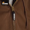 Berne Men's Heartland Washed Duck Hooded Work Jacket, Large Regular,