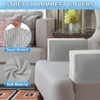 uxcell 2Pcs Stretch Armrest Covers, Polyester Soft Armchair Slipcovers Couch