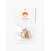 Beams Japan Small Holikoshi Special Order Shogi Key Chain, Black,