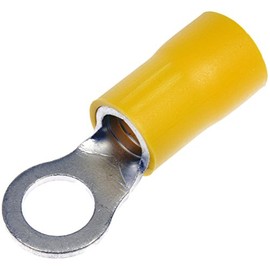 Dorman 86461 4 Gauge Ring Terminal 3/8 Yellow, 2 Pack Universal Fit