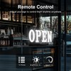31'' x 11" Large LED Open Signs for Buisness, Remote