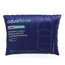 Aquafloow 2 x Dehumidifier Car Reusable Anti-Fog Car Dehumidifier Reusable Dehumidifier Cushion for Fogged Car Windows Perfect for Car, Motorhome (2 x 0.2 kg)