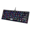 Teclado alámbrico led Rainbow Gamer para PCMac BASH-1002