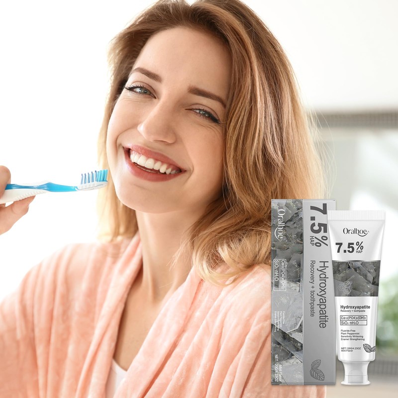 Pack of 2 Hydroxyapatite Toothpaste 120 g Hydroxyapatite Toothpaste Toothpaste