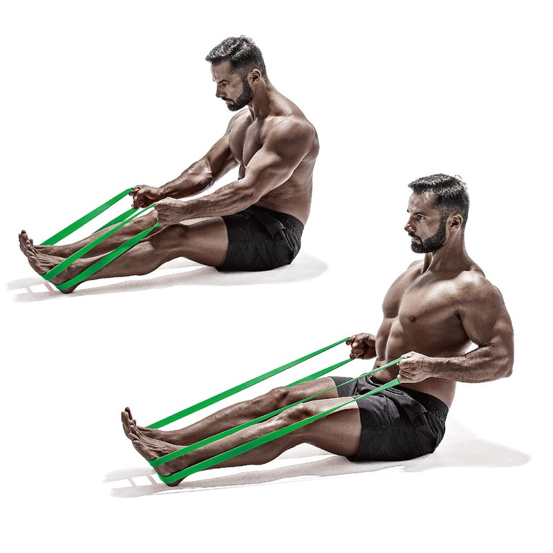 Sakurai Trading Erugam Muscular Band, Present, Super Hard, Green